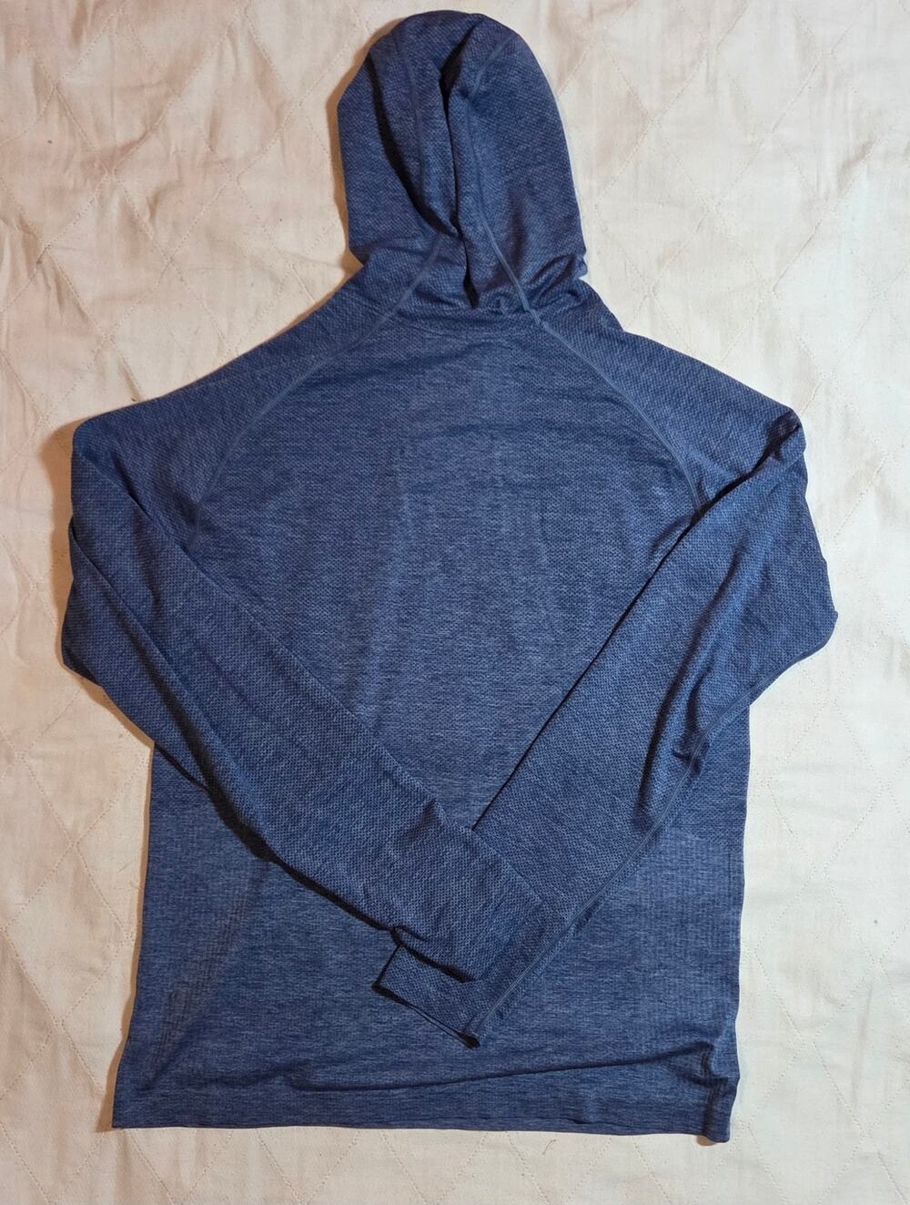 Lululemon Metal Vent Tech Hoodie Blue Medium